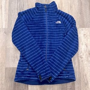 Women’s north face fuzzy zip up